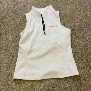 Barstool Golf Sleeveless Performance Golf Tank Medium